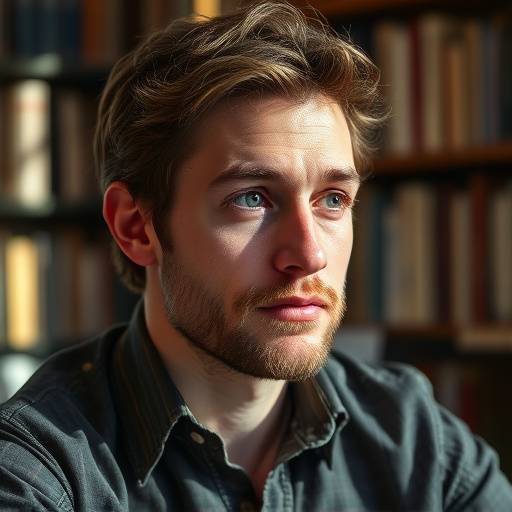 Porträt von Maximilian Weber, Literaturredakteur bei Buchwelten